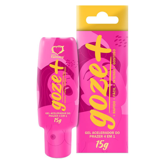 Gel Lubrificante Feminino Goze + Acelerador do Prazer 4 em 1