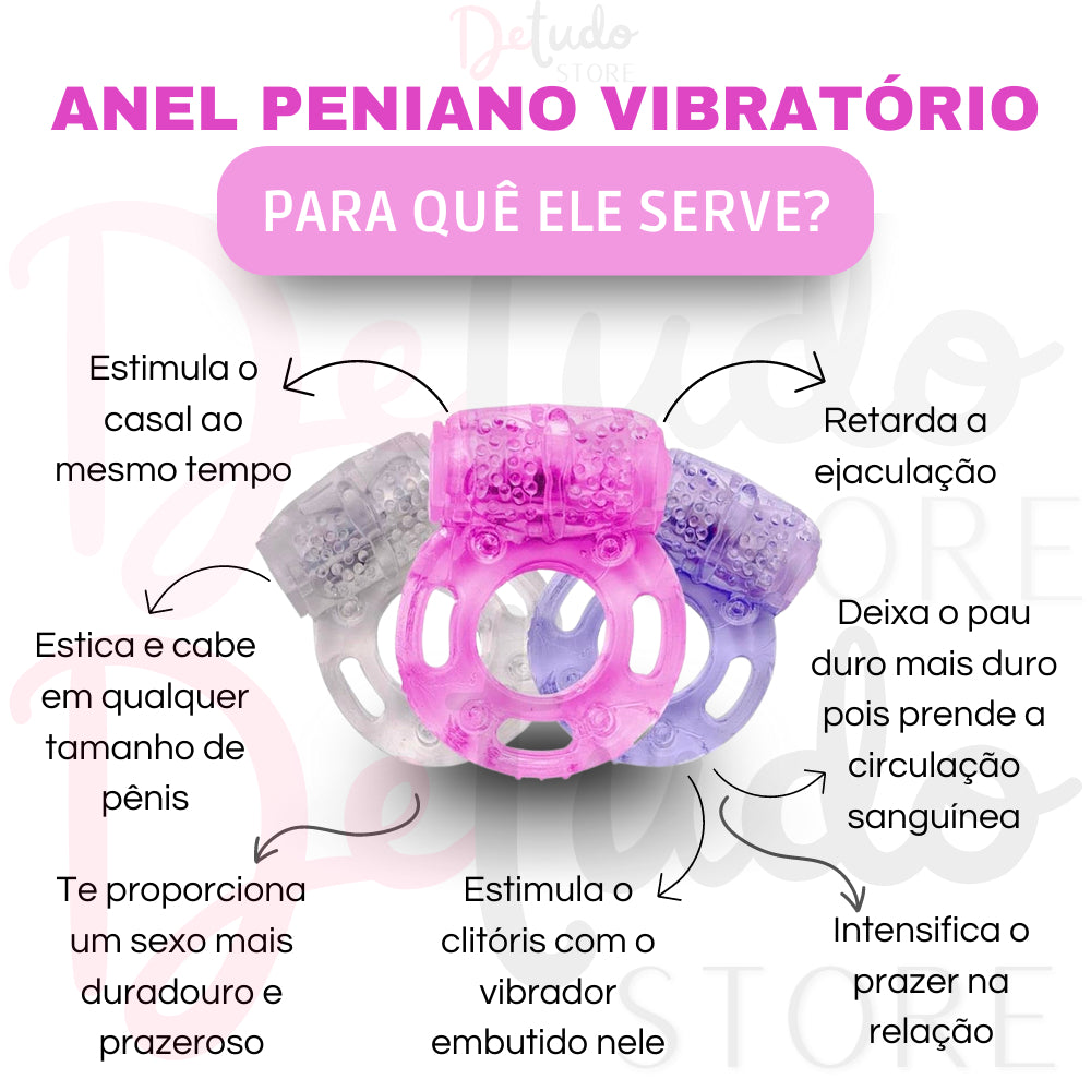 Kit 8 Itens Com Vibrador Feminino, Plug Anal, Masturbador Masculino, Anel Peniano, Algema