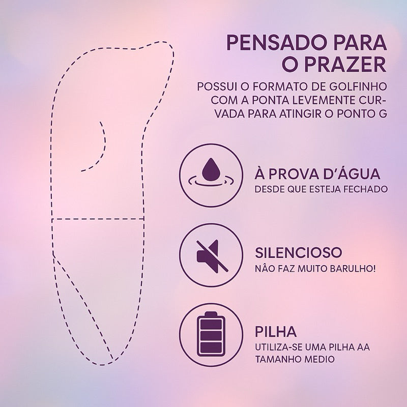 Vibrador Golfinho
