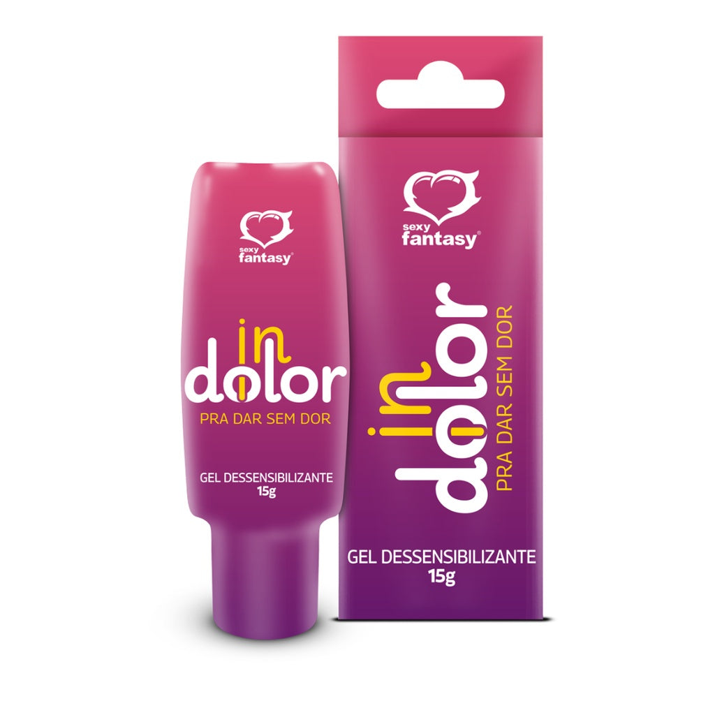 Gel Lubrificante Anal Extra Forte Indolor