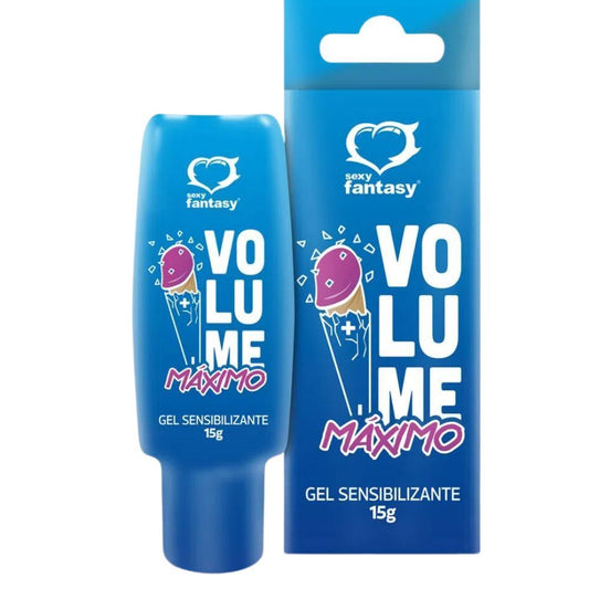 KIT Lubrificante Masculino Volume Máximo+Gel Feminino Lacradinha Sexy