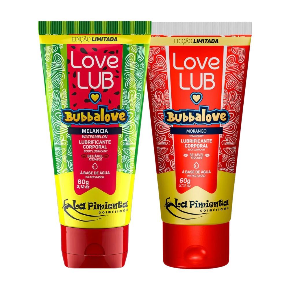 Kit Lubrificante Bubbalove Beijável