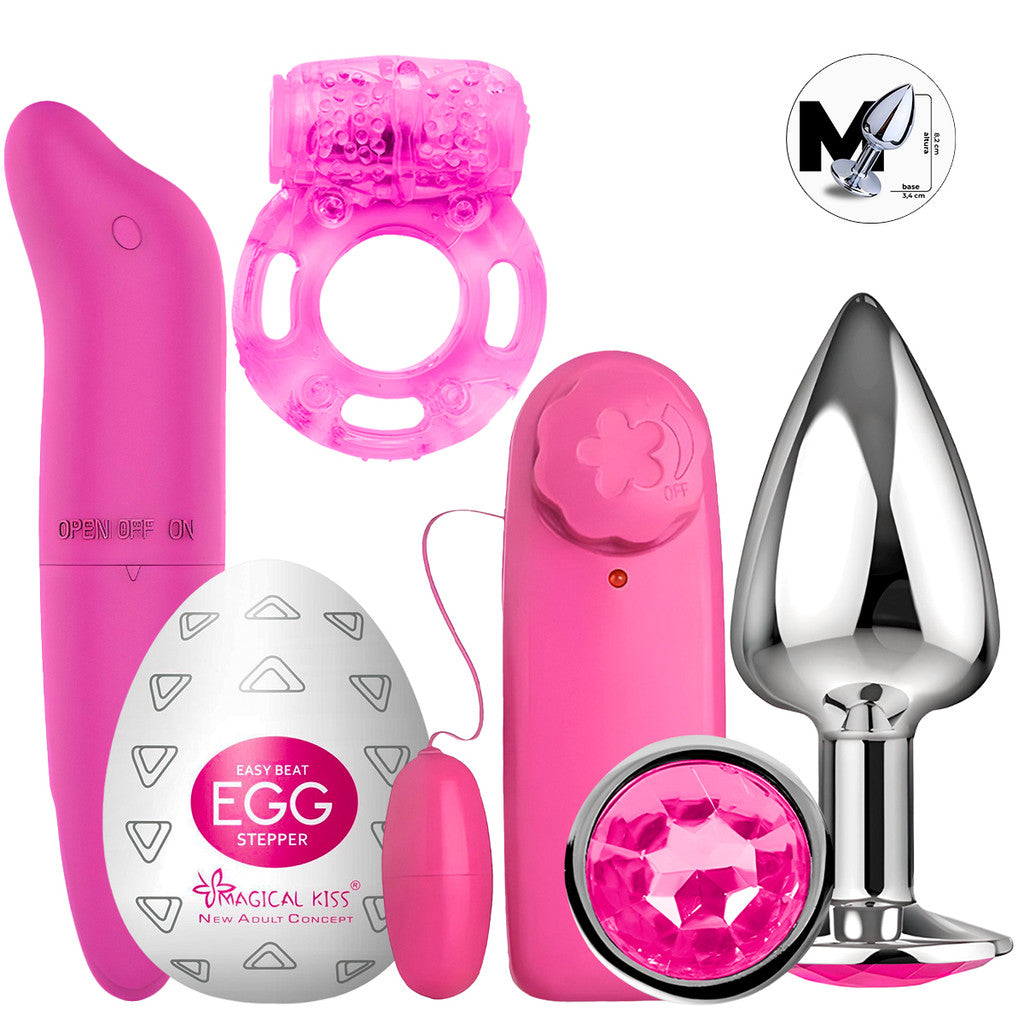 Kit Sex Shop Com 05 Itens