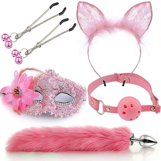 Kit Rosa Rabo de Raposa