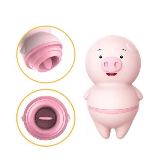 Vibrador Feminino de Clitoris Mini Porquinho