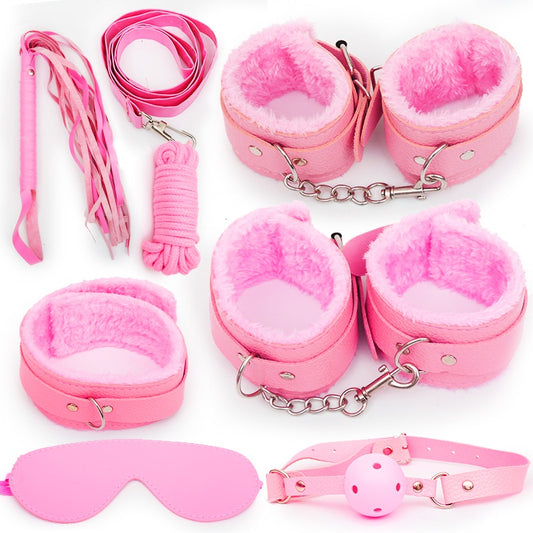 Kit Sado Fetiche 7 peças